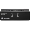 TRENDnet KVM Switch 2-Port DVI/USB/Audio mit Kabeln