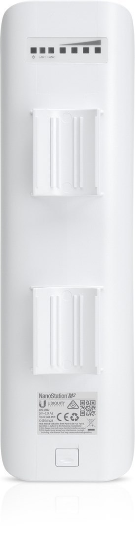 Ubiquiti NSM2 punkt dostępowy WLAN 150 Mbit/s Biały Obsługa PoE