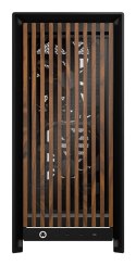 Corsair FRAME 5000D WOOD RS Midi Tower Czarny, Orzech włoski