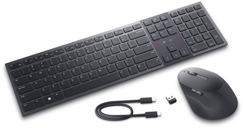 DELL Klawiatura i mysz do współpracy Pro Premium — KM900 - niemiecka (QWERTZ)