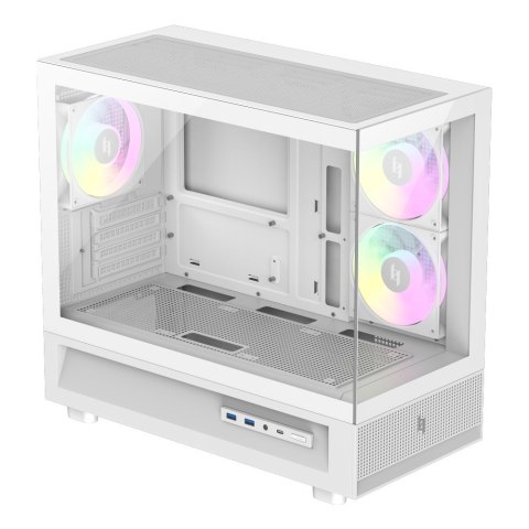 GameMax NEX C31 WH zabezpieczenia & uchwyty komputerów Biały