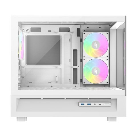 GameMax NEX C31 WH zabezpieczenia & uchwyty komputerów Biały