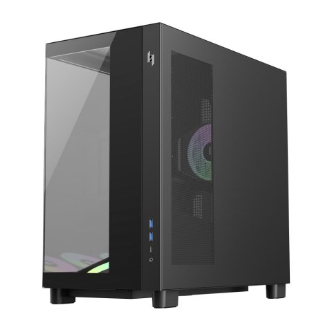 GameMax NEX C53 BK zabezpieczenia & uchwyty komputerów Czarny
