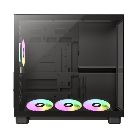 GameMax NEX C53 BK zabezpieczenia & uchwyty komputerów Czarny