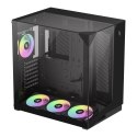 GameMax NEX C56 VC BK zabezpieczenia & uchwyty komputerów Midi Tower Czarny