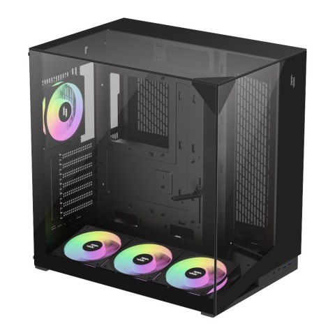 GameMax NEX C56 VC BK zabezpieczenia & uchwyty komputerów Midi Tower Czarny