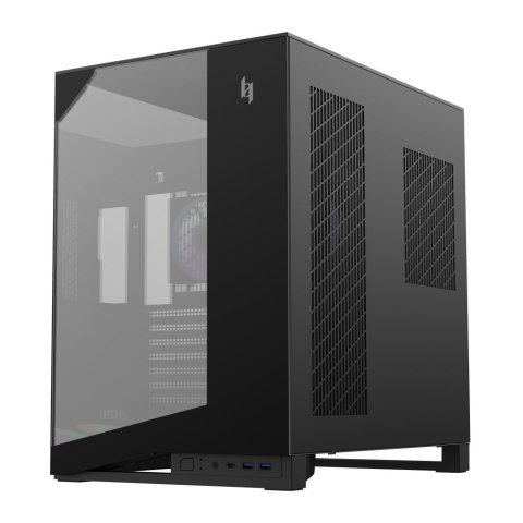 GameMax NEX C56 VC BK zabezpieczenia & uchwyty komputerów Midi Tower Czarny
