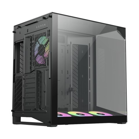 GameMax NEX C56 VC BK zabezpieczenia & uchwyty komputerów Midi Tower Czarny