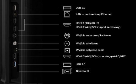 TCL Telewizor 65 cali QLED 65P7L