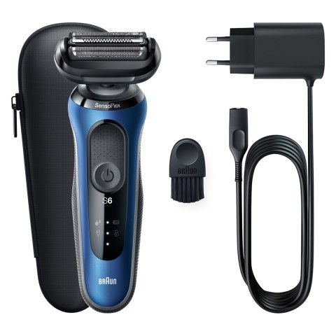 Golarka elektryczna Braun Series 6 61-B1000s foliowa black/blue