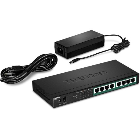 TRENDnet Switch 8-Port Gbit PoE+ 120W WallMount