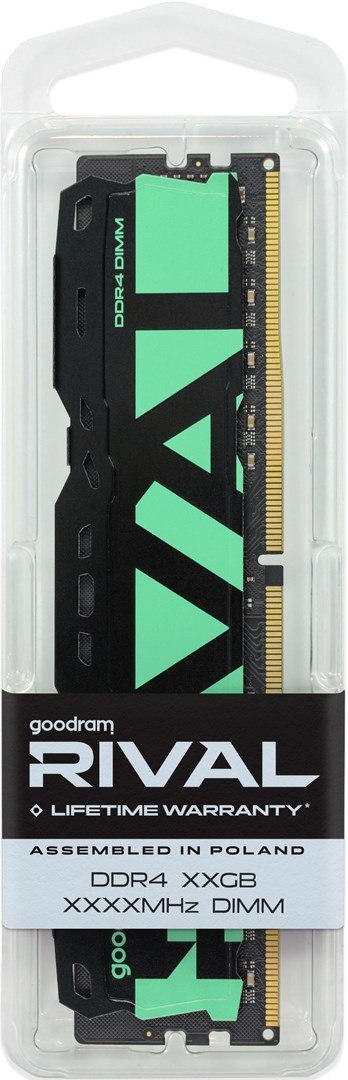 DDR4 2x8GB KIT UDIMM goodram RIVAL Radiant Green