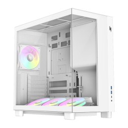 GameMax NEX C53 WH zabezpieczenia & uchwyty komputerów Biały