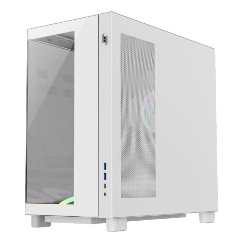 GameMax NEX C53 WH zabezpieczenia & uchwyty komputerów Biały