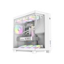 GameMax NEX C53 WH zabezpieczenia & uchwyty komputerów Biały