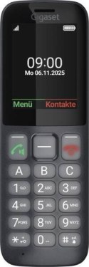Gigaset Comfort 600 SIM 6,1 cm (2.4") 118 g Czarny, Szary