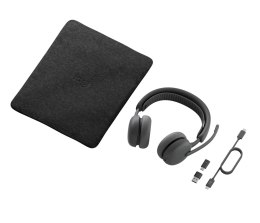 Logitech Zone Wireless 2 ES Zestaw słuchawkowy Bezprzewodowy Opaska na głowę Business/Everyday USB Type-C Bluetooth Grafitowy