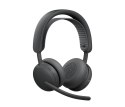 Logitech Zone Wireless 2 ES Zestaw słuchawkowy Bezprzewodowy Opaska na głowę Business/Everyday USB Type-C Bluetooth Grafitowy