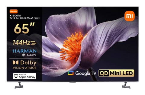 Xiaomi TV S Pro 165,1 cm (65") 4K Ultra HD Smart TV Wi-Fi Szary 1700 cd/m2