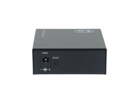 LevelOne GVM-2000 konwerter sieciowy 1000 Mbit/s Czarny