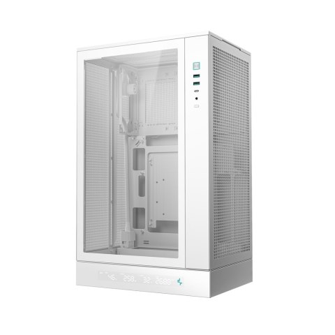 Obudowa DeepCool CH270 Digital WH (R-CH270-WHNDM0-G-1) (OUTLET)