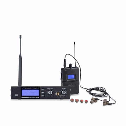 Soundsation WF-U199 INEAR - bezprzewodowy system odsłuchu dousznego stereo, UHF 606-613,5 MHz