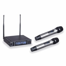 Soundsation WF-U2302HH - podwójny system UHF 630-660 MHz z dwoma mikrofonami do ręki