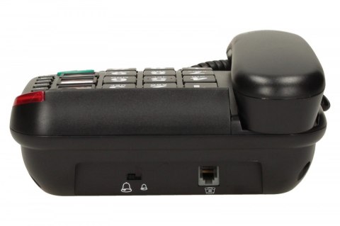 Maxcom Telefon przewodowy KXT480 BB, czarny
