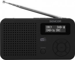 Sencor Radio cyfrowe DAB+,FM RDS, SRD 7210B Bluetooth 5.0 LCD Akumulator