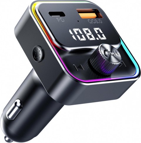 Sencor Transmiter FM SWM 3000 Modulator Bluetooth, USB A+C, MP3, PD, QC 3.0, Siri