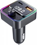 Sencor Transmiter FM SWM 3000 Modulator Bluetooth, USB A+C, MP3, PD, QC 3.0, Siri