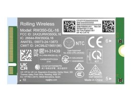 HP Inc. Modem 4G LTE-Advanced Pro (Cat 16) WWAN B8BD2AA