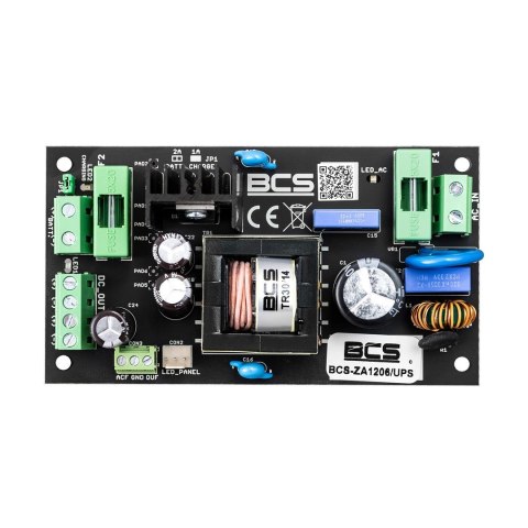 BCS BCS-ZA1206/UPS moduł zasilaczy 72 W Czarny