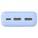 Hama Power pack 10000 mAh 2xUSB-A niebieski