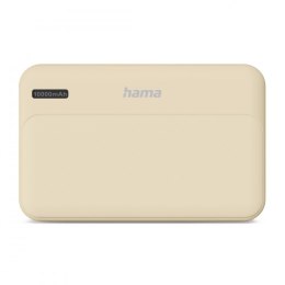Hama Power pack 10000 mAh 2xUSB-A piaskowy