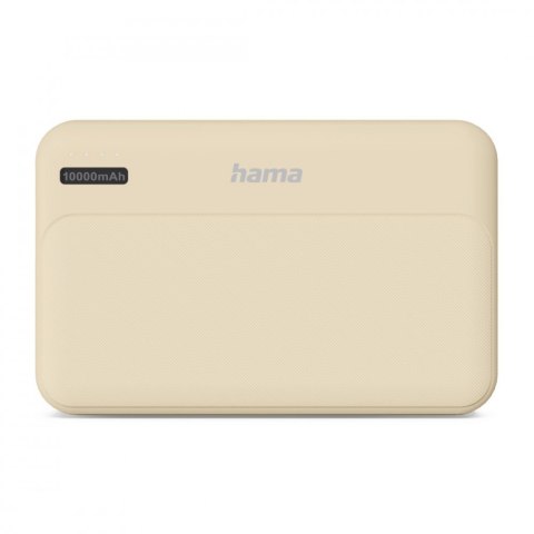 Hama Power pack 10000 mAh 2xUSB-A piaskowy