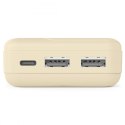 Hama Power pack 10000 mAh 2xUSB-A piaskowy