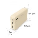 Hama Power pack 10000 mAh 2xUSB-A piaskowy