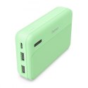 Hama Power pack 10000mAh 2xUSB-A zielony