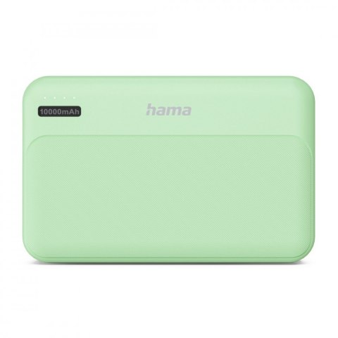 Hama Power pack 10000mAh 2xUSB-A zielony