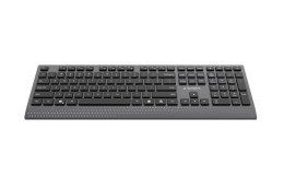 GEMBIRD KLAWIATURA SLIM PRZEWODOWA MULTIMEDIALNA CZARNA, USB-C, UKŁAD US