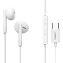Hama Słuchawki douszne classy usb-c białe