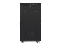 LANBERG SZAFA STOJĄCA RACK 19" 27U 600X800 DRZWI PERFOROWANE LCD CZARNA FF01-6827-23BL (FLAT PACK)