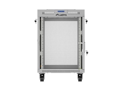 LANBERG SZAFA STOJĄCA 19" 15U 600X600 LCD SZARA