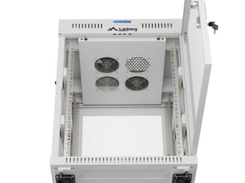 LANBERG SZAFA STOJĄCA 19" 15U 600X600 LCD SZARA