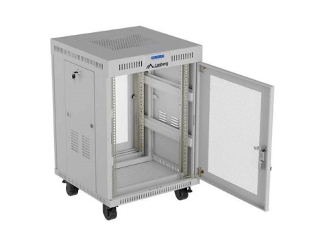 LANBERG SZAFA STOJĄCA 19" 15U 600X600 LCD SZARA
