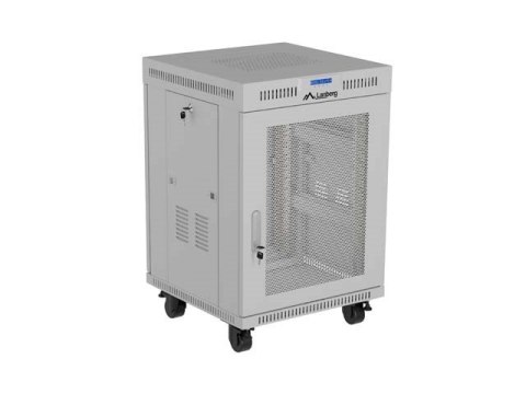 LANBERG SZAFA STOJĄCA 19" 15U 600X600 LCD SZARA