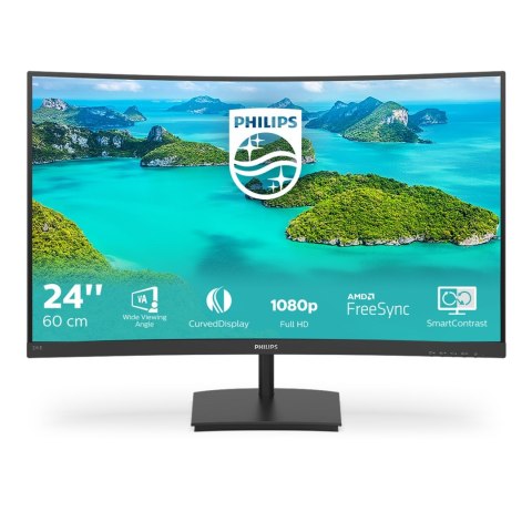 MONITOR PHILIPS LED 23,6" 241E1SCA/00