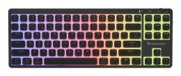 GENESIS Thor 430 TKL Wireless klawiatura Gaming USB + RF Wireless + Bluetooth QWERTY US English Czarny