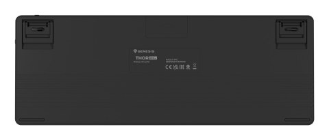 GENESIS Thor 430 TKL Wireless klawiatura Gaming USB + RF Wireless + Bluetooth QWERTY US English Czarny